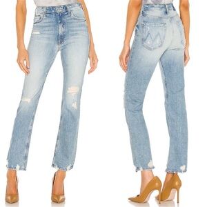 Mother High Waisted Rider Skimp Jeans, The Confession. Size 26. worn once.